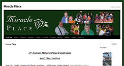 Desktop Screenshot of amiracleplace.org