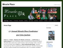 Tablet Screenshot of amiracleplace.org